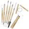 7 Elements 42-Piece Pottery, Clay and Sculpting Tool Set, Complete Kit for Modeling, Carving, and Ceramics